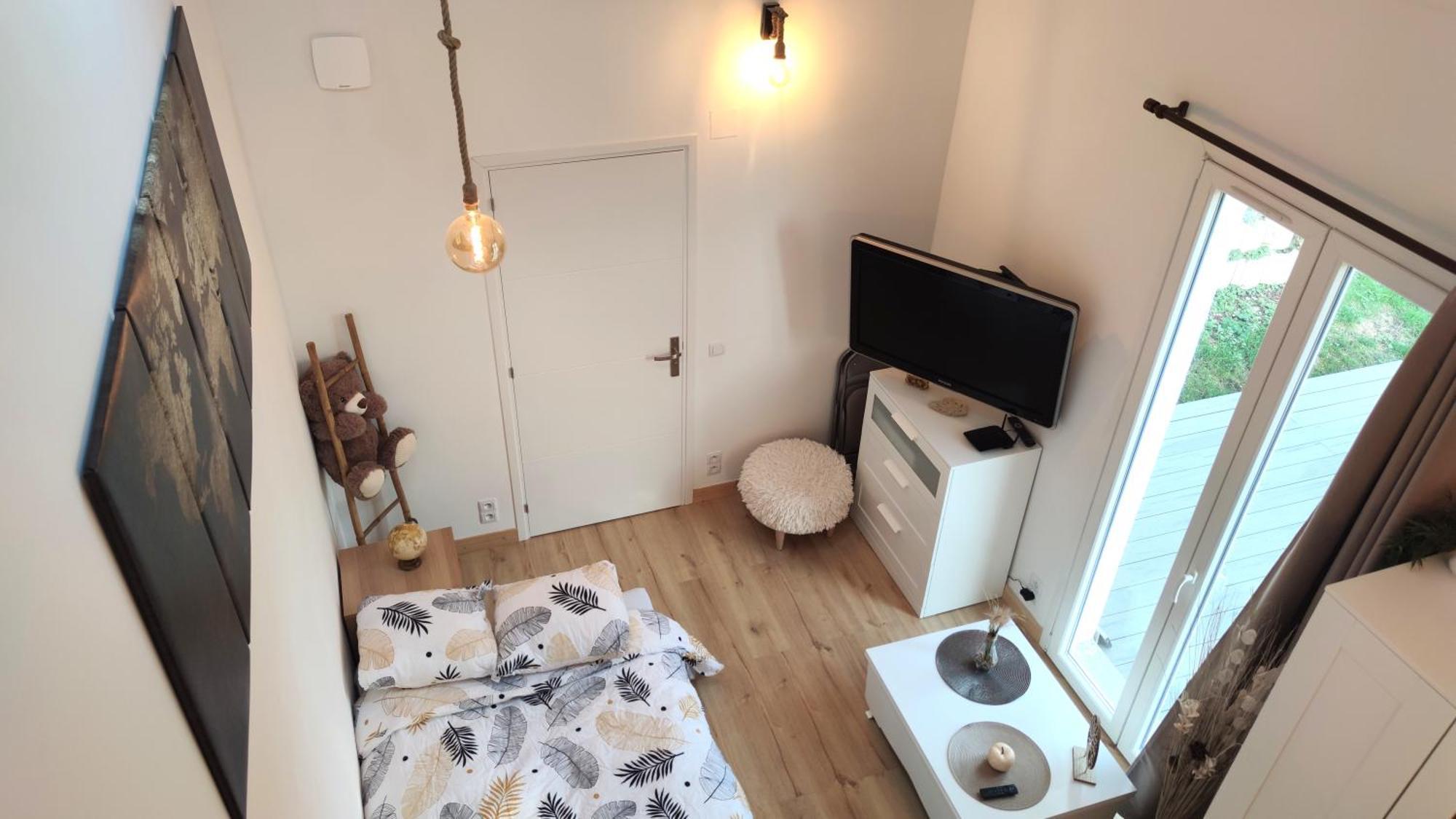 The Little Oak - Tiny House With Bed On Mezzanine & Terrace - From 1 To 4 P Disney, Paris & Cdg Pomponne Exterior photo